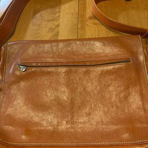Versatile and Stylish Leather Messenger Bag